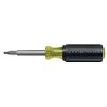 Klein Tools 32477 Multi-Bit Screwdriver / Nut Driver 10-in-1 Multi Tool Industrial Strength Bits Phillips Slotted Square and Torx Bits