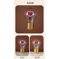 NUODIFAN Edison Light Bulb Creative LED Rechargeable Light Bulb Colorful Fun Decorative Atmosphere DIY light bulb