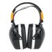 Noise Reduction Earmuffs Foldable Lightweight Hearing Protection Safety Over Head Ear Muff for Garden Shooting Mowing Black White