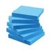 Early Buy Pop Up .. Sticky Notes 3x3 Refills .. Self-Stick Notes 6 Pads .. Solid Color 100 Sheets/Pad .. (Blue)