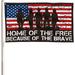 Memorial Day Patriotic House Flag 3x5 FT Double Sided Veteran USA flag 4th of July Independence Day Large Banner Yard Outdoor Flag