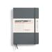 LEUCHTTURM1917 - Notebook Hardcover Medium A5-251 Numbered Pages for Writing and Journaling (Anthracite Dotted)