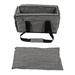 Dog Armrest Booster Seat Square Stable Prevent Slipping Removable Adjustable Center Console Doggie Seat with Seat Belts