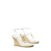 Capri Miller Espadrille Wedge - White - Tory Burch Heels