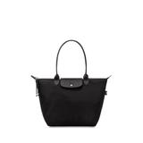 Le Pliage Shoulder Tote Bag - Black - Longchamp Totes