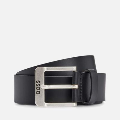 Jemio Leather Belt - Black - Boss Belts