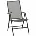 Andoer parcel Mesh Chairs Furniture Deck 4 Pcs Patio Chairs 4 Piece Mesh 6 Position AdjustablePatio Furniture Chairs Furniture Stool 22.4 X (24-37) Chair Suitable Both StoolDeck