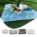 Isvgxsz Easter Gifts Clearance 78X78 Inches Wind Picnic Cloth Beach Mat Outdoor Mat Camping Watertight and Damp-Proof Beach Portable Mat Light and Foldable Outdoor Camping Picnic Mat Easter Decor