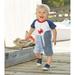 Mud Pie Baby Boy Whale Crab One Piece Shortall-3-6 Months