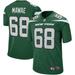 Men's Nike Kevin Mawae Gotham Green New York Jets Game Retired Player Jersey