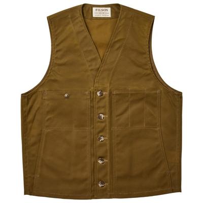 Filson - Oil Tin Cloth Vest - Windweste Gr XL braun Image