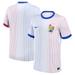 Youth Nike White France National Team 2024 Away Replica Blank Jersey