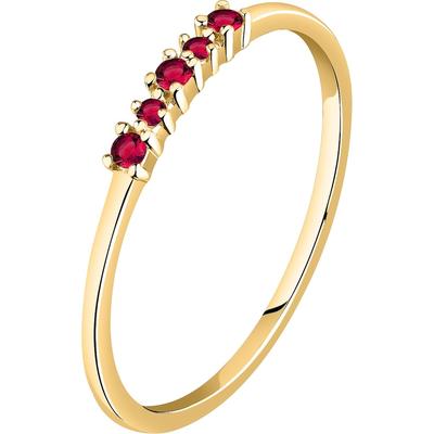 Live Diamond Damenring 375er Gelbgold, recycelt 56 Damen Image