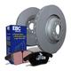 EBC Brakes OE Replacement Discs and Ultimax Pads Kit - Rear - Solid 278x10mm - TRW Caliper