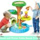 Beach Tree Sand And Water Table Beach Play Activity Set Indoor Outdoor Summer Garden Toys Sand Pit Water table for Children Activity Set-SWT-15