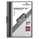 DURACLIP 60 A4 Clip Folder | Holds up to 60 Sheets | Pack of 25 Anthracite Grey Coloured Files