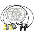 Magura MT7 Pro 4-Piston Post Mount Hydraulic Disc Brake Set, MG2558