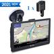 Bysion 7 inch Sat Nav, UK Maps (FREE Lifetime Updates), Sat Navs for Car/Truck/Lorries/HGV/Motorhomes/LGV, Postcodes & POI,Lane Assist