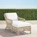 Hampton Chaise in Ivory Finish - Coffee - Frontgate