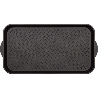 Diamond Boot Tray by Mohawk Home in Black