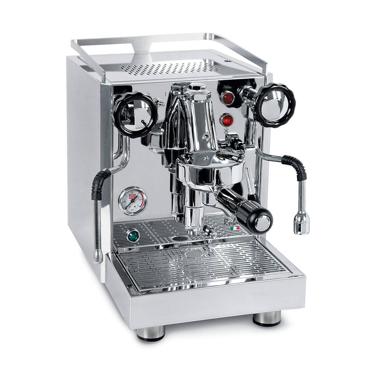 Quickmill 0981 Rubino Siebträger Espressomaschine mit Brühgruppe E61 Image