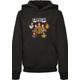 Hoodie F4NT4STIC "Kinder Scooby Doo Boys Characters Star with Basic Kids Hoody" Gr. 110/116, schwarz (black) Jungen Sweatshirts Sweatshirt