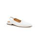 Women's Indie Slip-On Flat by Bueno in White (Size 40 M)