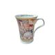 Vintage Dunoon White Dunoon Millennium 2000 Queen Elizabeth 2 by Umberto Banchelli 10 oz. Fine Bone China Gold Leafed Mug Porcelain Cup
