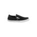 Adidas Sneakers: Slip-on Platform Casual Black Print Shoes - Women's Size 7 1/2 - Almond Toe