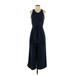 Banana Republic Jumpsuit Scoop Neck Sleeveless: Blue Solid Jumpsuits - Women's Size 2