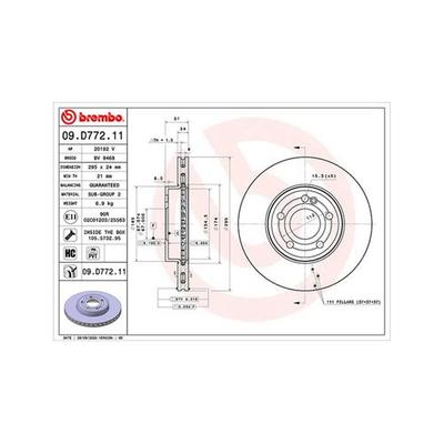 MAGNETI MARELLI Bremsscheibe 360406173701 Innenbelüftet Ø295mmVorne Rechts Links für MERCEDES-BENZ A-Klasse A 180 d 160 B-Klasse B CLA