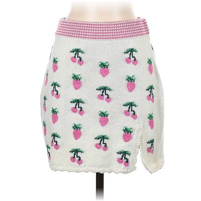 LoveShackFancy Casual Skirt: Pink Bottoms - Women's Size X-Small