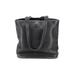 Coach Factory Leather Tote Bag: Pebbled Black Print Bags