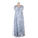 Jenny Yoo Collection Cocktail Dress: Blue Dresses - Women's Size 14