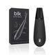 BLK Black Mamba Dry Herb Vaporizer 1600mAh Battery Electronic Cigarette with 5 Temperature Control Vape Kit E Shisha E Cigarette Vaping Herbal Vaporiser No E Liquid No Nicotine Black