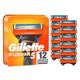 Gillette Fusion 5 Razor Blades, 12 Replacement Blades for Men's Wet Razors with 5 Blades