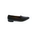 Everlane Flats: Loafers Chunky Heel Classic Black Print Shoes - Women's Size 8 1/2 - Almond Toe