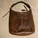 Coach Bags | Coach Pebbled Brown Leather Lace Up Hobo Shoulder Bag | Color: Brown | Size: Os