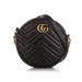 Gucci Bags | Gucci Matelasse Heart Mini Gg Marmont Round Shoulder Bag - Black - Authentic | Color: Black/Gold | Size: Os