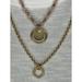J. Crew Jewelry | J. Crew Nwt Women's Double Layer Multi Pendant Necklace With Pearl Dainty Boho | Color: Gold | Size: Os