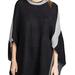 Rebecca Minkoff Sweaters | New Rebecca Minkoff Bicolor Cape | Color: Black/Gray | Size: Onesize