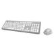 HAMA Tastatur- und Maus-Set "Funktastatur-/Maus-Set "KMW-700" Tastatur/Maus-Set" Eingabegeräte-Sets weiß Eingabegeräte