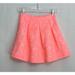 Lilly Pulitzer Skirts | Lilly Pulitzer Womens Harlie Pleated Poof Skirt 00 Peachy Pink Zip Fly Nwot | Color: Pink | Size: 00