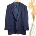 Burberry Jackets & Coats | Burberrys Single Breasted 2 Buttons Blazer Navy Blue Jacket Size 42r | Color: Blue | Size: 42r