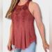 American Eagle Outfitters Tops | American Eagle Outfitters Soft & Sexy Top Tank Stretch Viscose Terracotta Medium | Color: Orange | Size: M