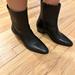 Zara Shoes | Last Chance Sale - Zara Black Pointed Toe Booties | Color: Black | Size: 8.5