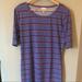 Lularoe Dresses | Lularoe Julia Dress | Color: Purple | Size: L