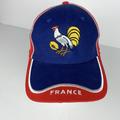 Nike Accessories | France Gallic Rooster Cockerel Football Rugby Hat Blue French Embroidered Nwot | Color: Blue/Red | Size: Os