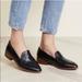 Madewell Shoes | Madewell Frances Loafer Black Leather Preppy Slip On Pointed Toe 8.5 | Color: Black | Size: 8.5