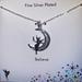 Disney Jewelry | Nib Disney’s Tinkerbell Fine Silver Plated Necklace. “Believe” | Color: Silver | Size: Os